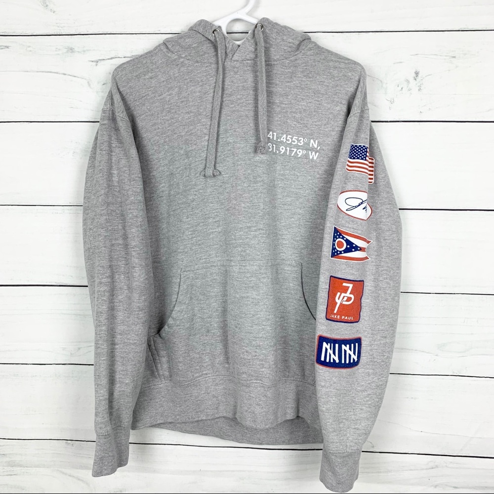 Jake Paul Gray Hometown Hoodie Sweatshirt